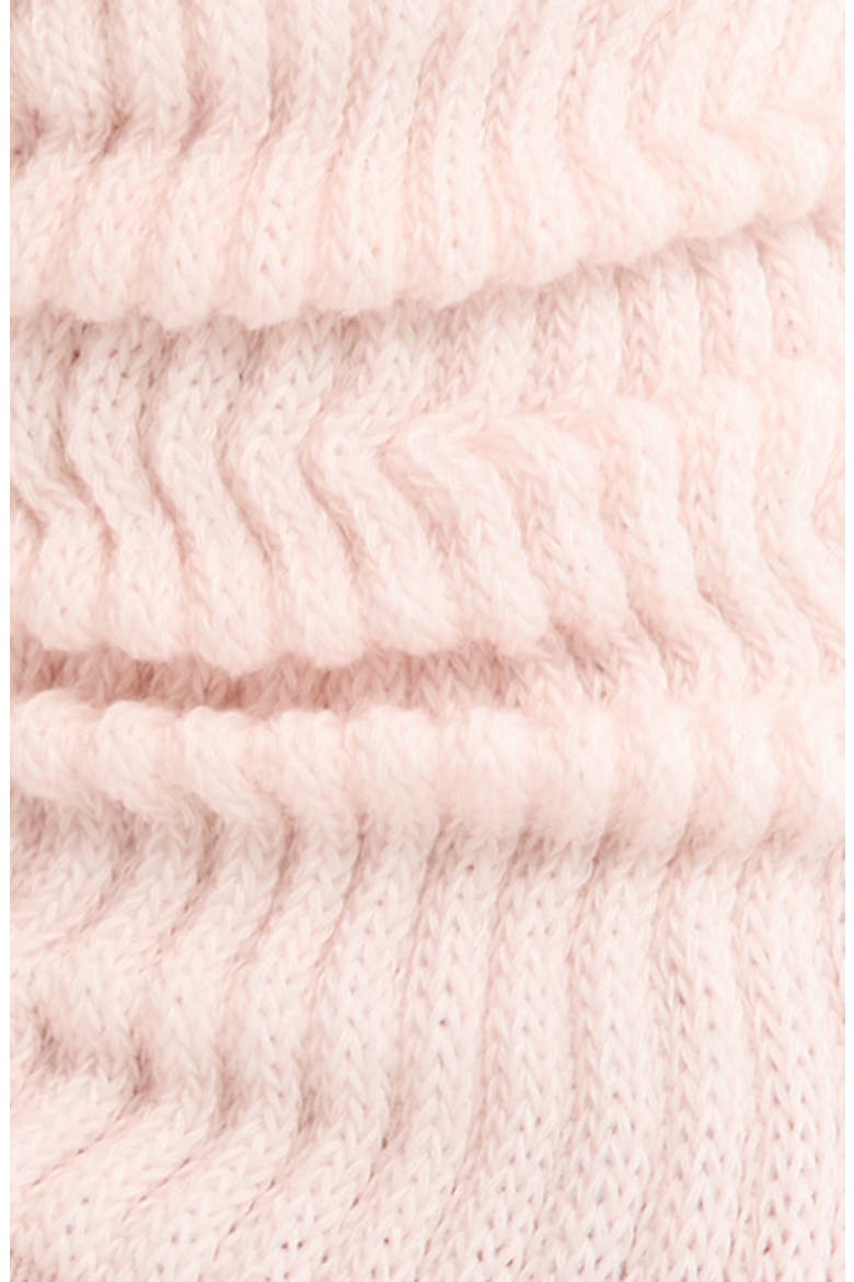 Athleisure Slouch Rib Crew Socks, Alternate, color, PINK PRIMROSE