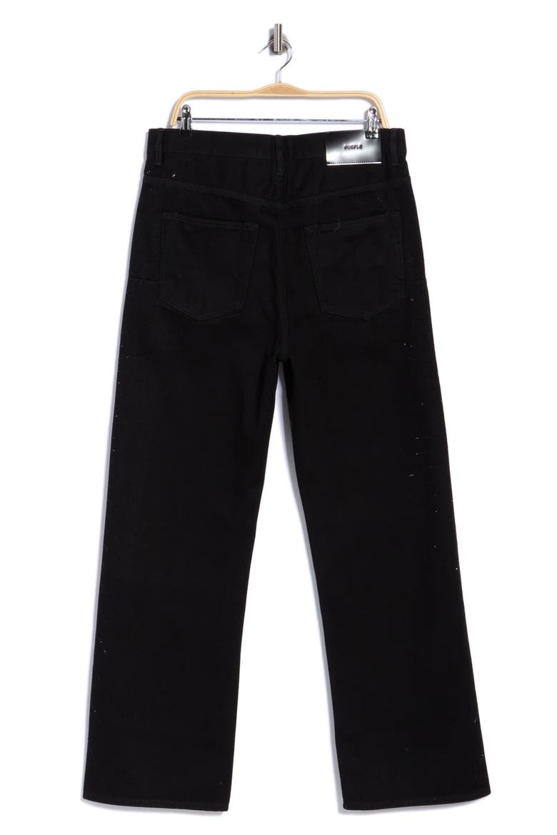 Radial Hotfix Studded High Waist Relaxed Leg Jeans, Alternate, color, RADIAL HOTFIX