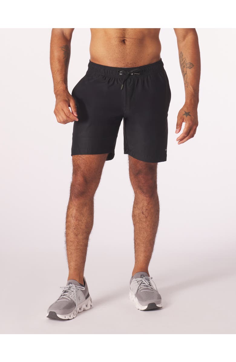GLYDER Court Short 7.5", Main, color, Black