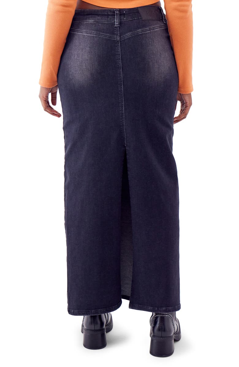 BDG Urban Outfitters Denim Maxi Skirt, Alternate, color,