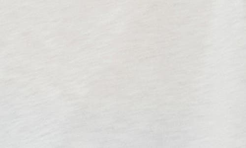 Michael Stars Brea V-neck Supima Cotton Top In White