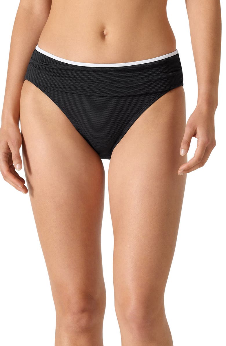 Tommy Bahama Island Cays Cabana High Waist Bikini Bottoms, Main, color, 