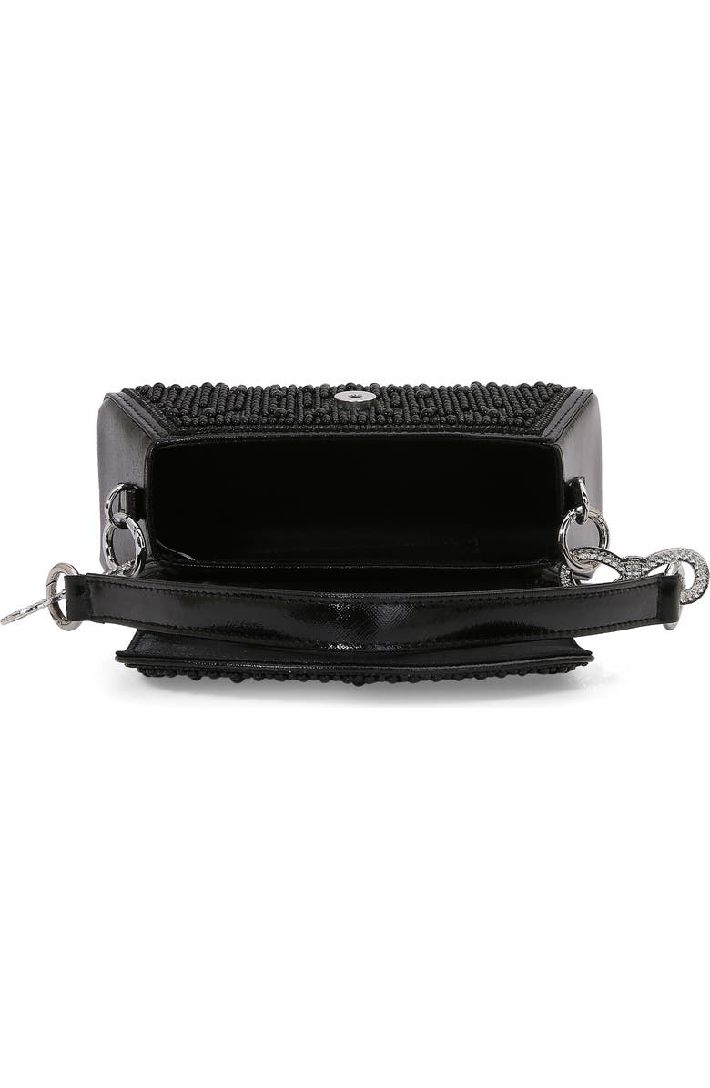 BERNESS Rhinestone Embellished Shoulder Bag, Alternate, color, Black