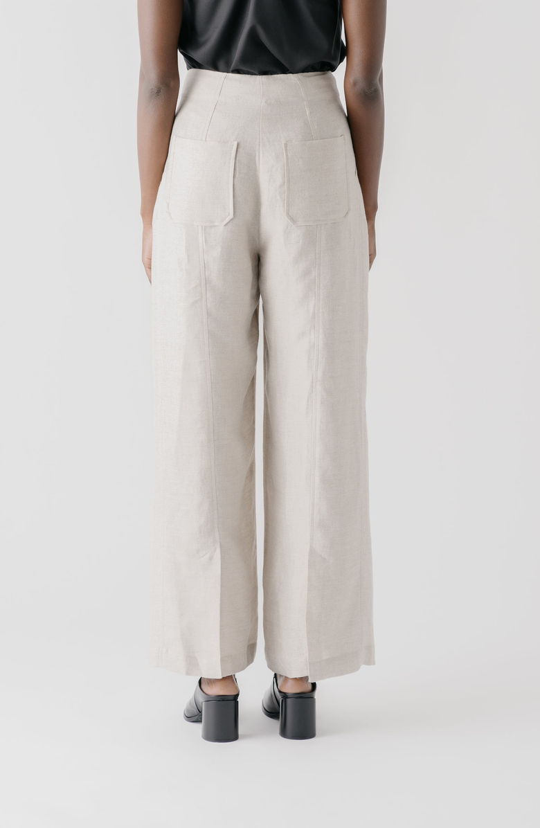 1People-US Tangier Trousers, Alternate, color, Ivory