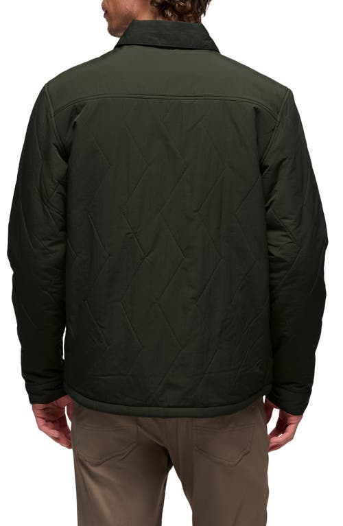 Prana Encinitas Quilted Jacket In Green