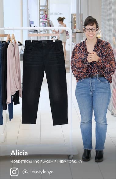 KUT from the Kloth Rachael High Waist Crop Mom Jeans | Nordstrom