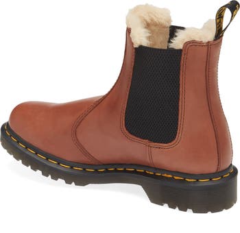 2976 Faux Shearling Chelsea Boot