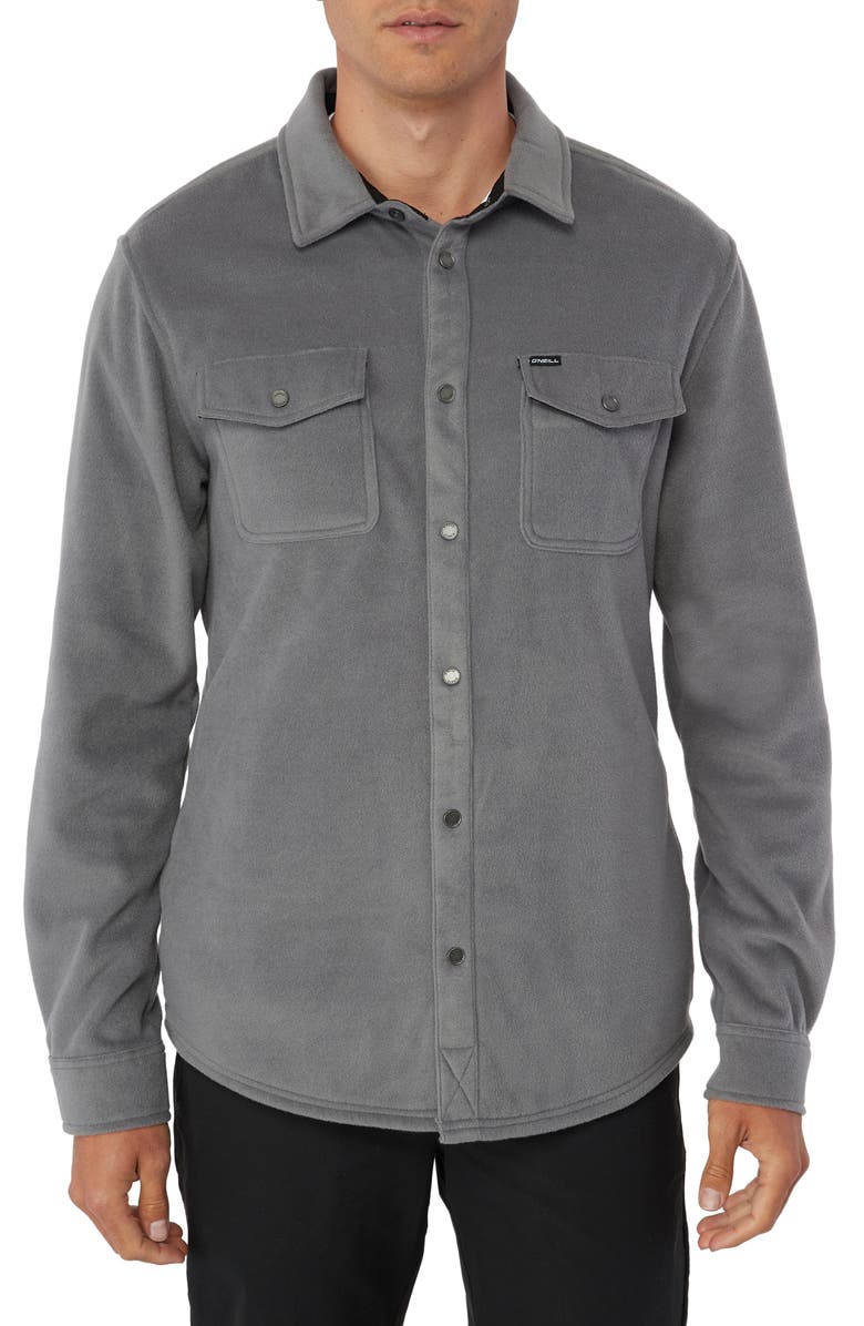 O'Neill Glacier Fleece Shirt, Main, color, 