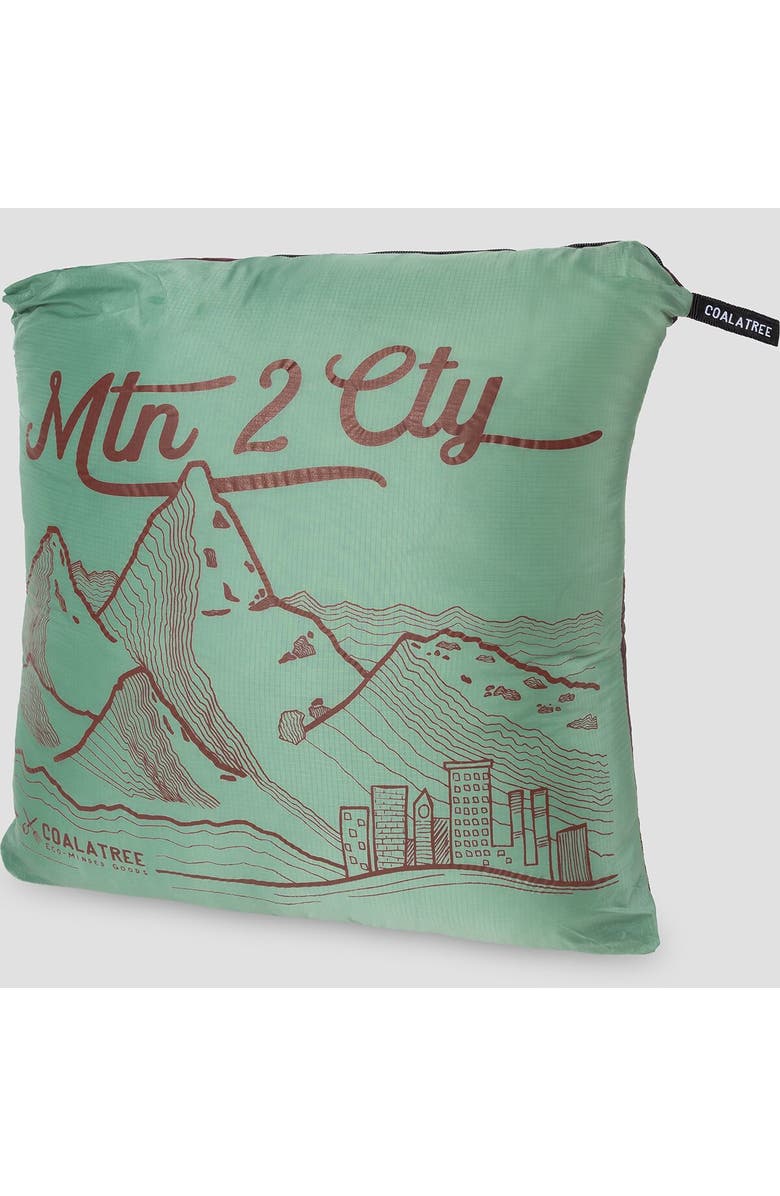 Coalatree Puffy Kachula Adventure Blanket, Alternate, color, Maroon Bells