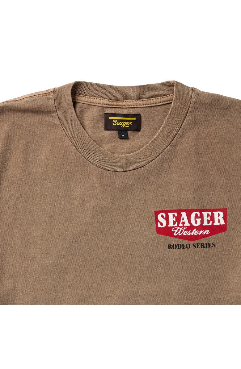 Seager Co Premium Rodeo Series Cotton Graphic T-Shirt, Alternate, color, Pigment Brown