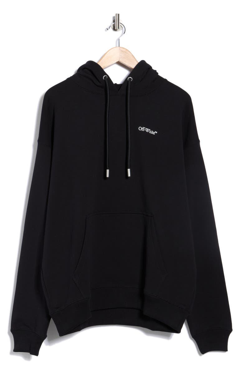 Off-White Vanish Arrow Skate Graphic Hoodie, Main, color, Black-White
