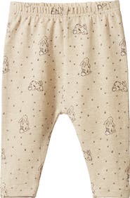 NATURE BABY Kids' Bunny Print Leggings