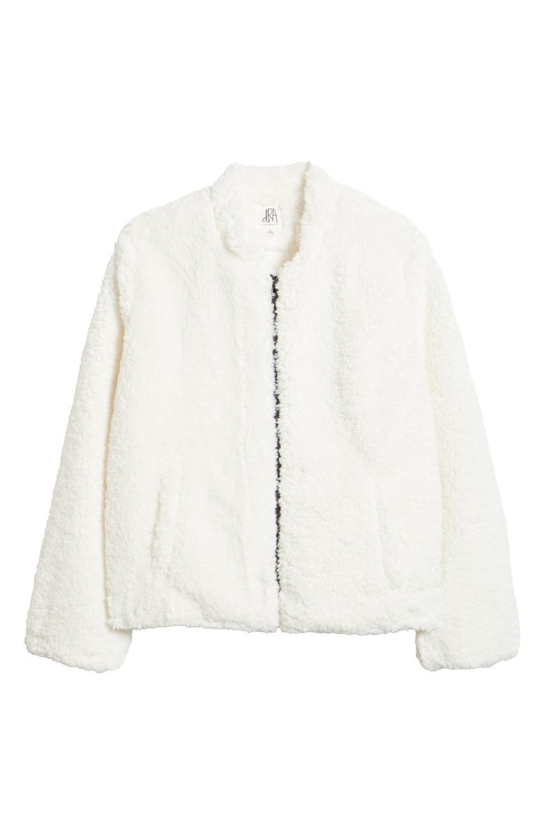 dRA Lin High Pile Fleece Jacket, Alternate, color, Ivory