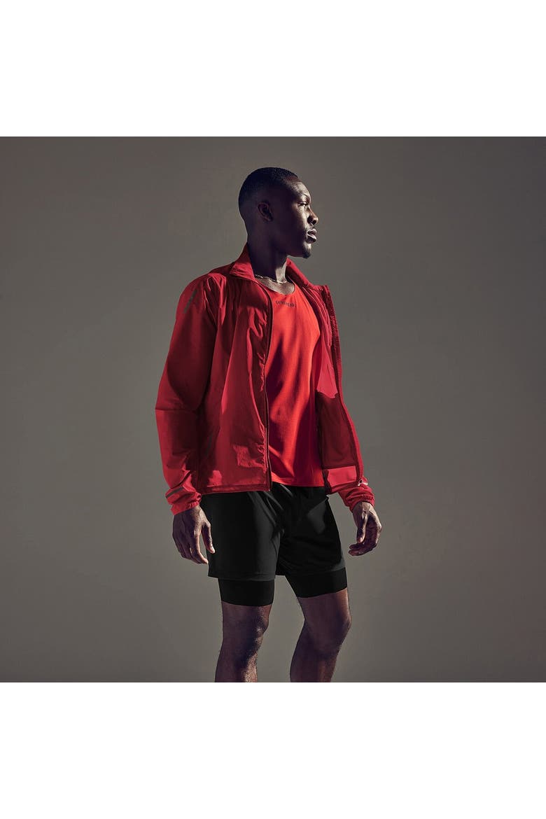 Concurve 3d Graphic Windbreaker - Men's, Alternate, color, Utility Red