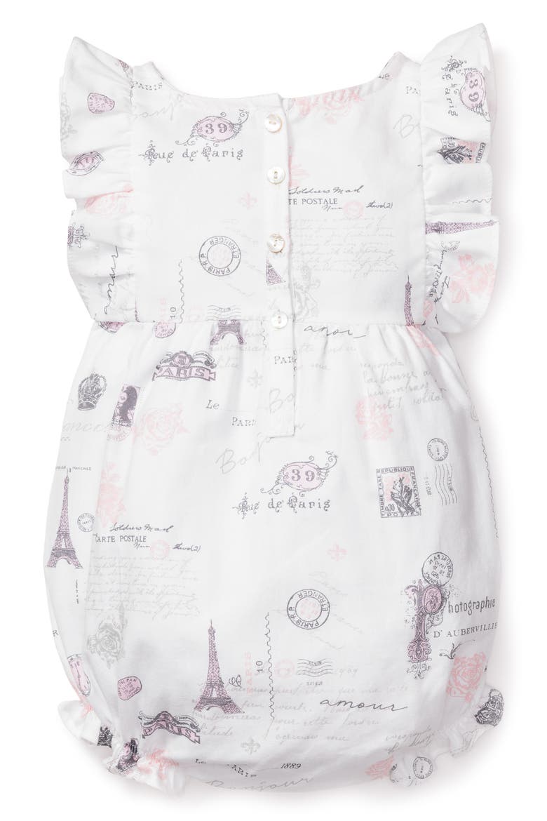 Paris Musings Romper, Alternate, color, WHITE