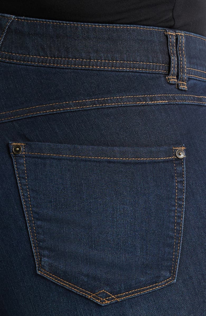 Wit & Wisdom Brittany 'Ab'Solution Itty Bitty Bootcut Jeans, Alternate, color, Indigo