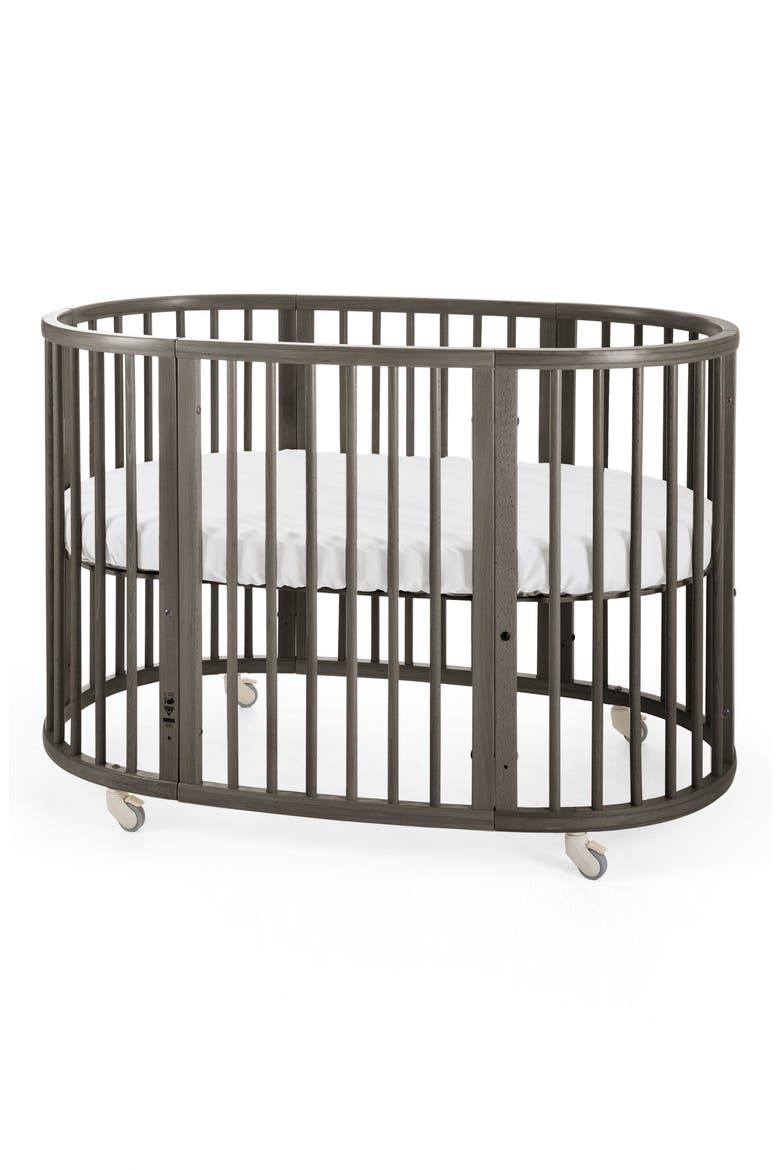 Convertible Sleepi Crib & Toddler Bed, Alternate, color, HAZY GREY