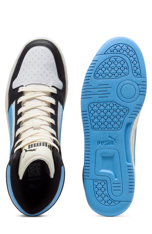 Puma Rebound Layup High Top Sneaker In Blue