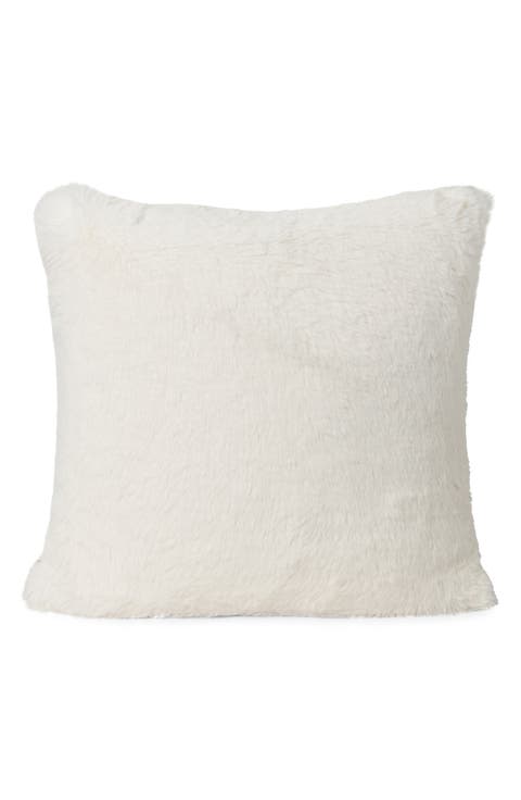 Set of 2 Cloud Faux Fur Accent Pillows