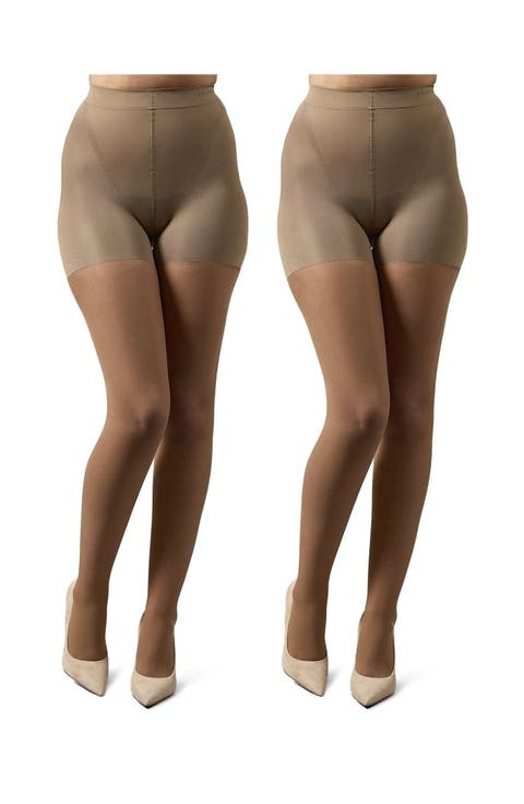 2-Pack Body Smoother Shaper Tights