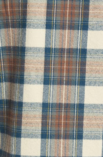 Two-Pocket Long Sleeve Flannel Button-Up Shirt