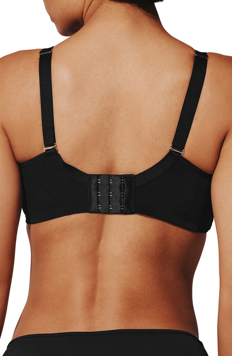 ThirdLove 24/7<sup>®</sup> Classic Wireless Crossover Minimizer Bra, Alternate, color, Black