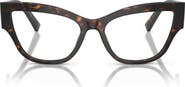 Dolce&Gabbana 55mm Cat Eye Optical Glasses