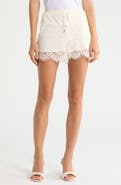 KITTENISH Asymmetric Lace Skort