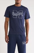 Museum of Peace & Quiet Banner Logo Cotton T-Shirt