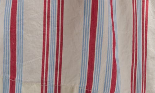 DAMSON MADDER DAMSON MADDER JOSEPHINE STRIPE ORGANIC COTTON MIDI DRESS