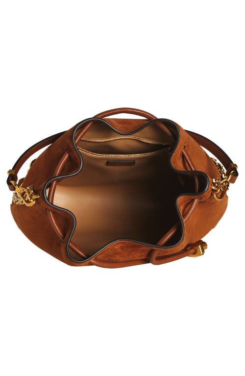 Jimmy Choo Cinch Leather Bucket Bag In Multi