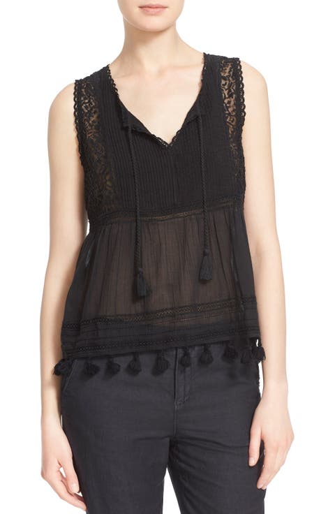 V-Neck Hardware One-Piece Swimsuit