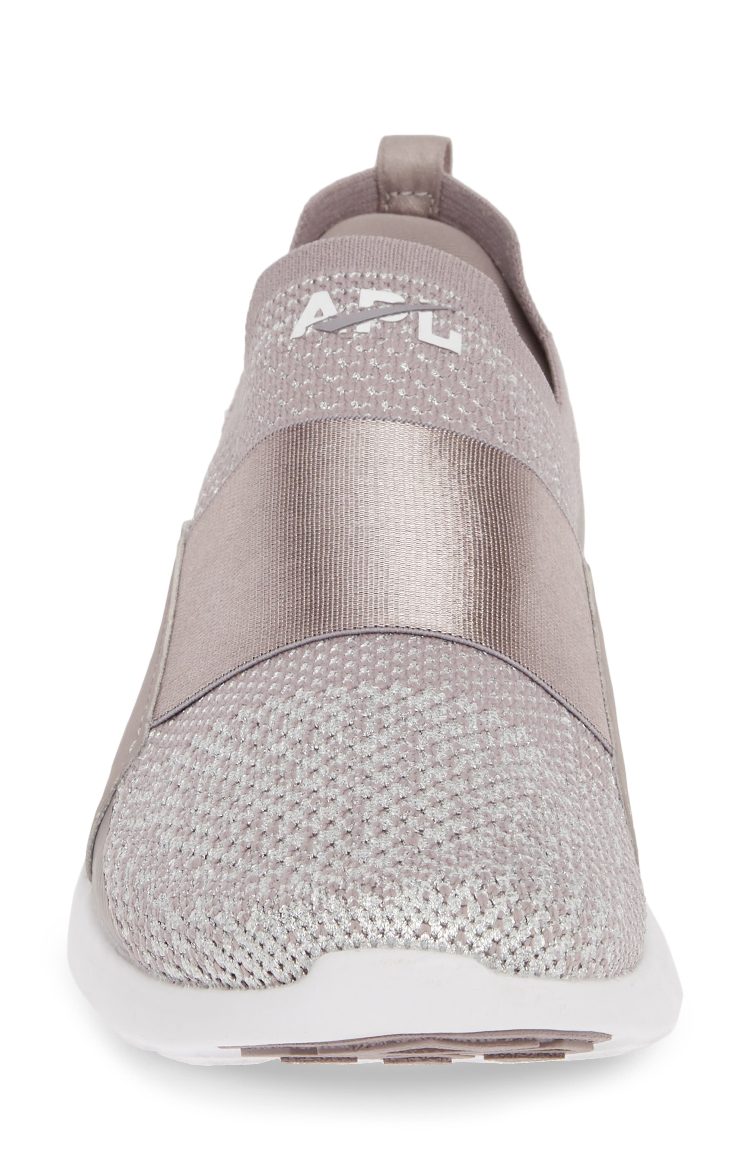 APL TechLoom Bliss Metallic Knit Running Shoe, Alternate, color, 
