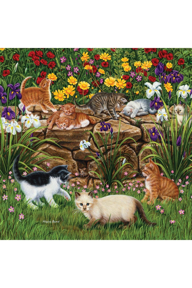 Wall Flowers a 500 piece Jigsaw Puzzle for Adults, Alternate, color, Multicolor