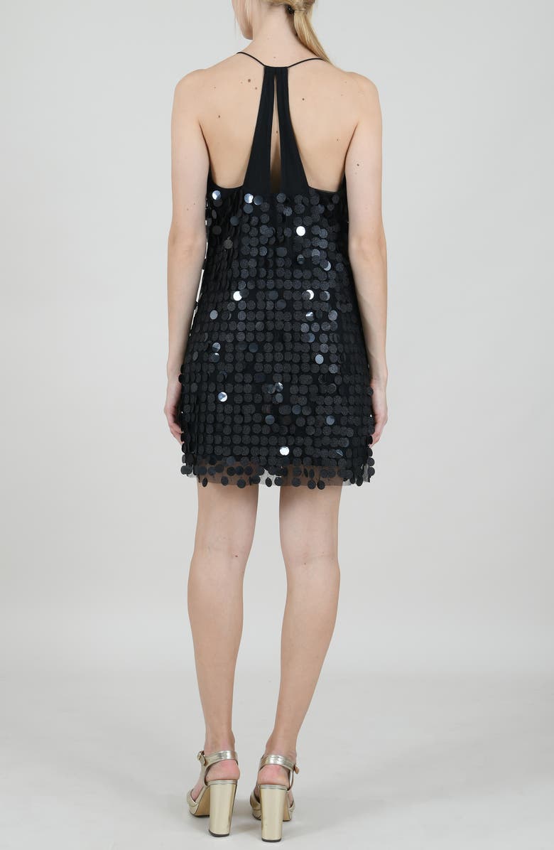 Molly Bracken Strappy Sequin Minidress, Alternate, color, 