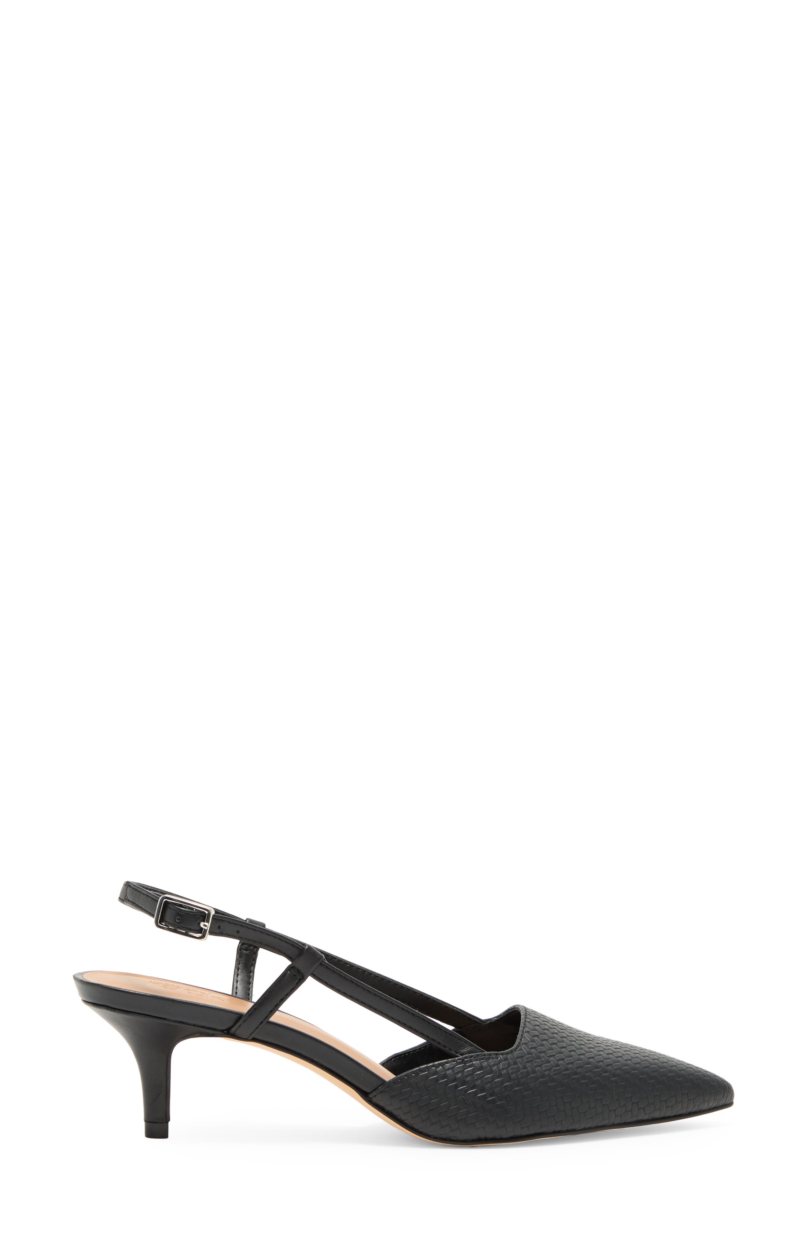 NORDSTROM RACK Palmer Singback Pump, Alternate, color, Black