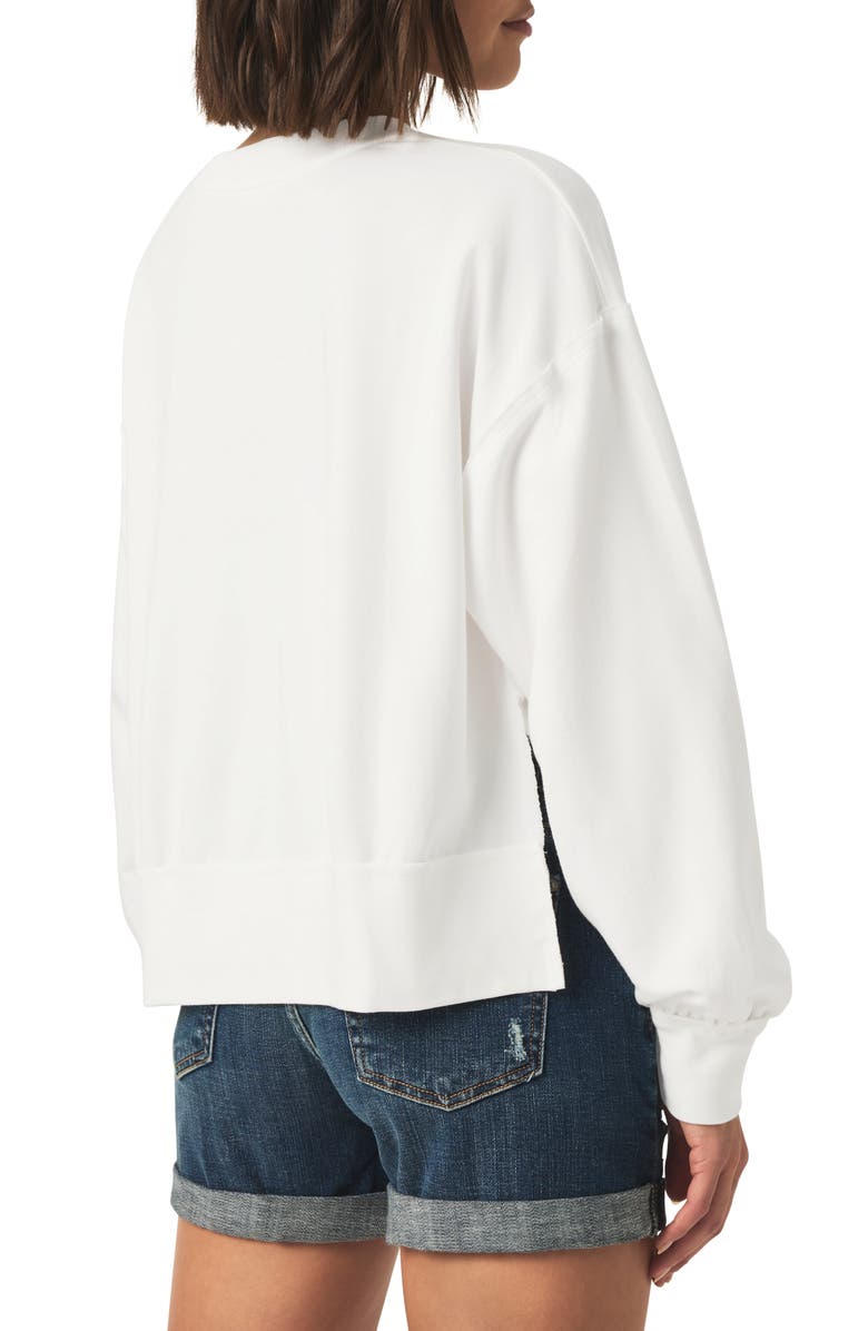 Splendid Hayden Off the Shoulder Sweatshirt, Alternate, color, 