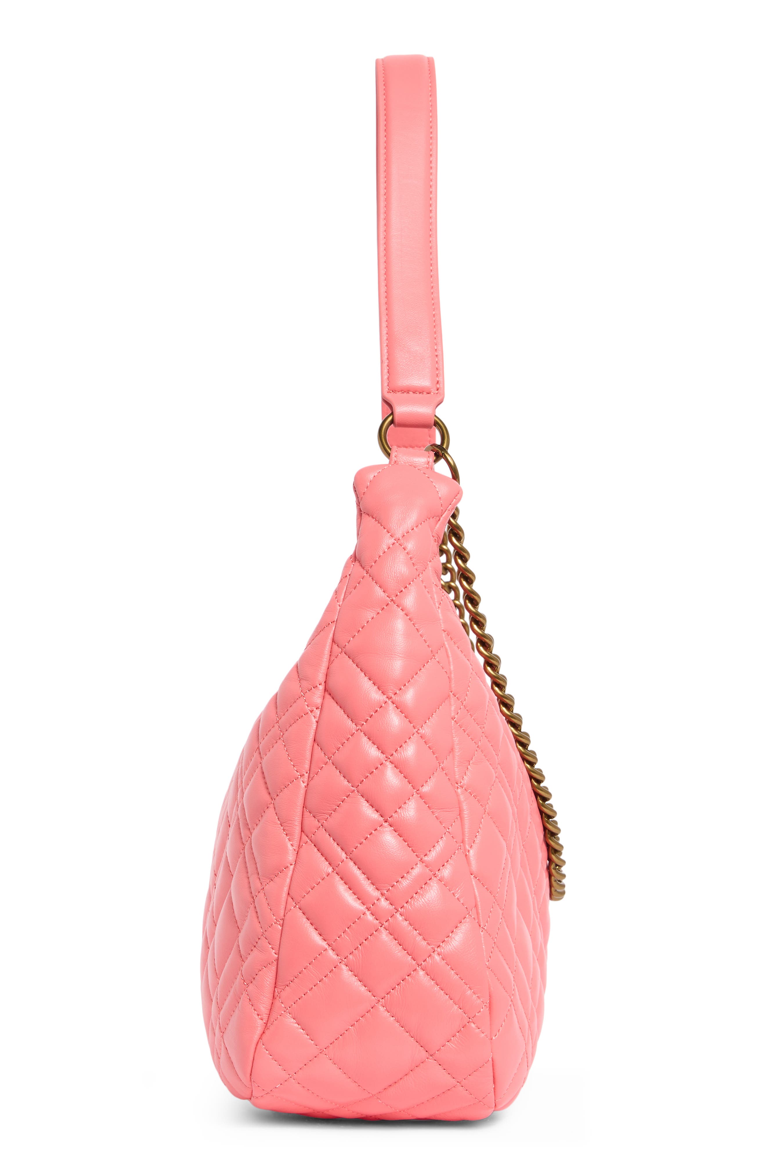 Kurt Geiger London Brixton Large Hobo Shoulder Bag, Alternate, color, Pink