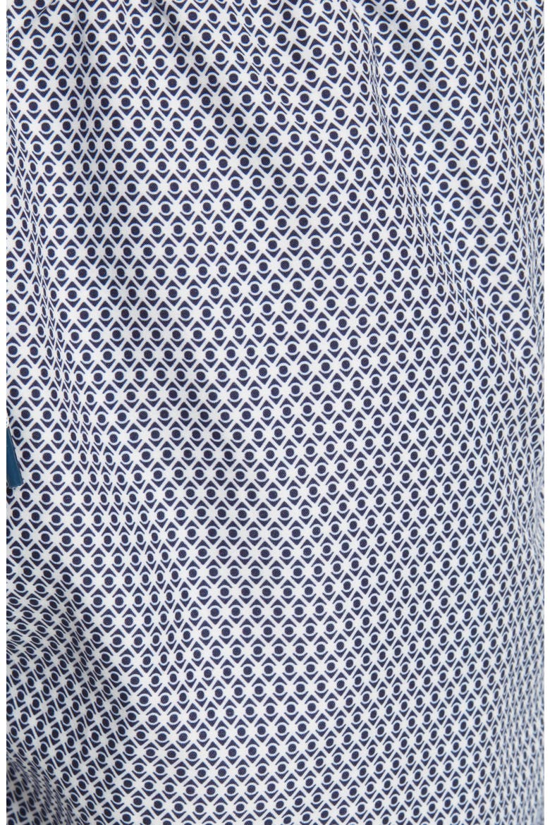 Elba Slim Fit Trunks, Alternate, color, NAVY
