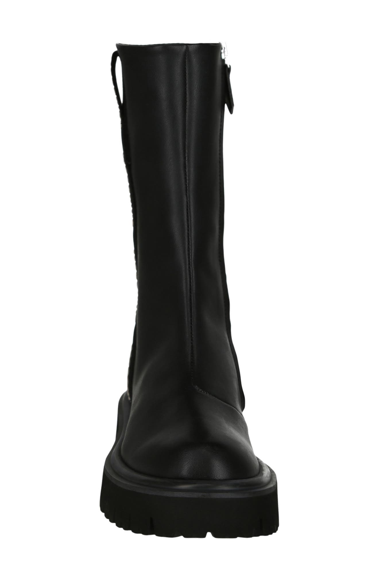 Moschino Sock Boot, Alternate, color, Black