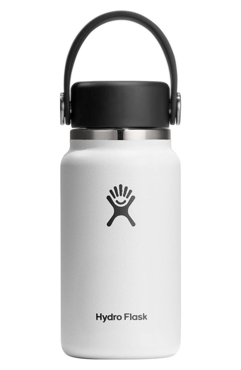 Hydro Flask Micro Hydro Water Bottle, Main, color, White