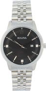 BULOVA Diamond Bracelet Watch, 41mm