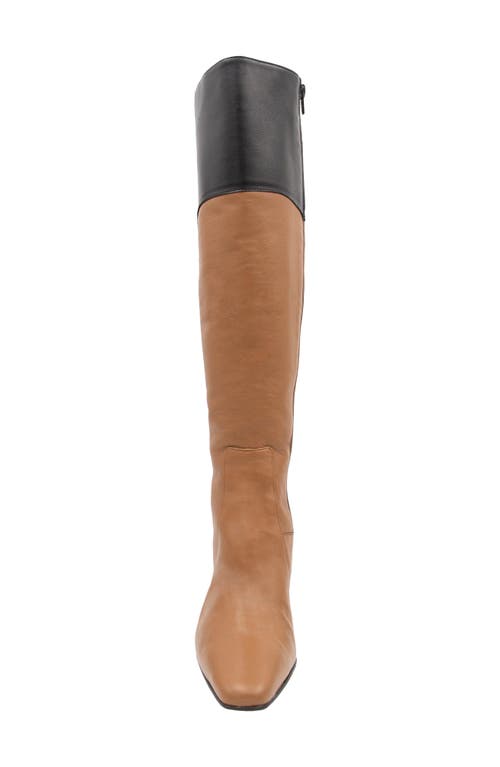 Amalfi By Rangoni Fagiano Knee High Boot In Sequoia Black Piumalux