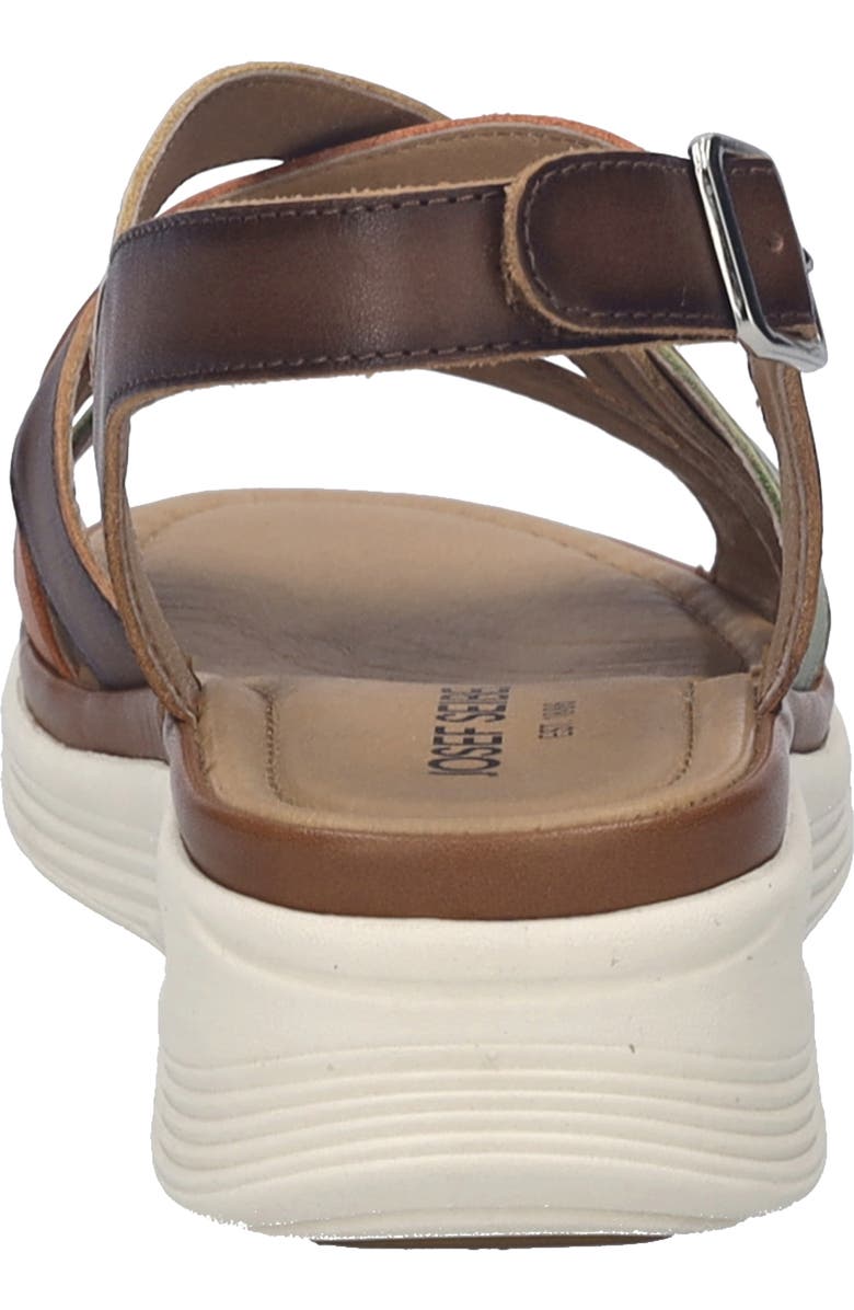 Josef Seibel Sevran Strappy Sandal, Alternate, color, Green