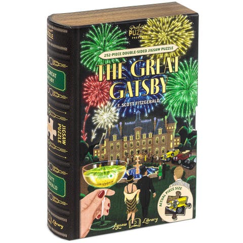 Jigsaw Library The Great Gatsby, 252 Piece Puzzle