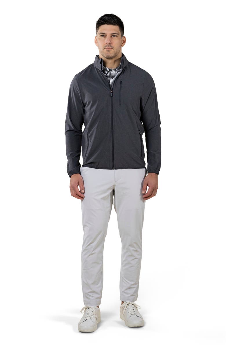ASHWORTH GOLF AG Packable Jacket, Alternate, color, Asphalt