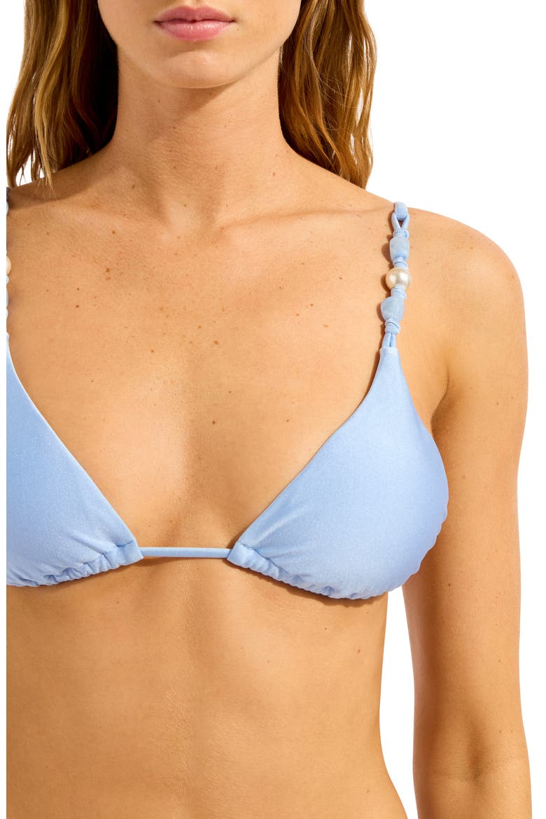 Palermo Slider Triangle Bikini Top, Alternate, color, POWDER BLUE