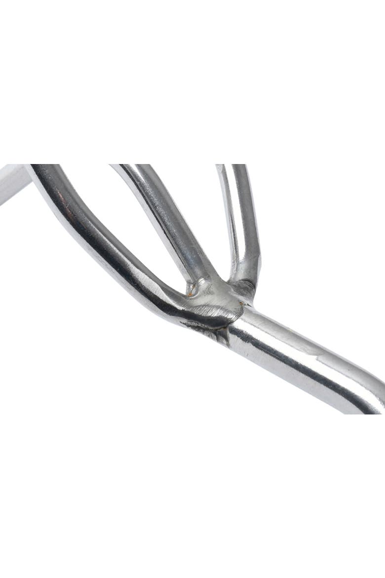 Mid-Handled Stainless Steel Claw Cultivator, Alternate, color, Stainless Steel
