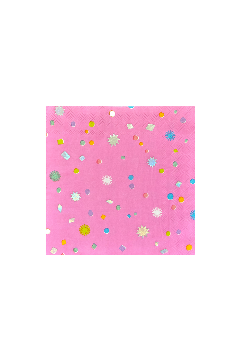 It's A Birthday Confetti Large Napkins, Main, color, Assorted Pre-Pack