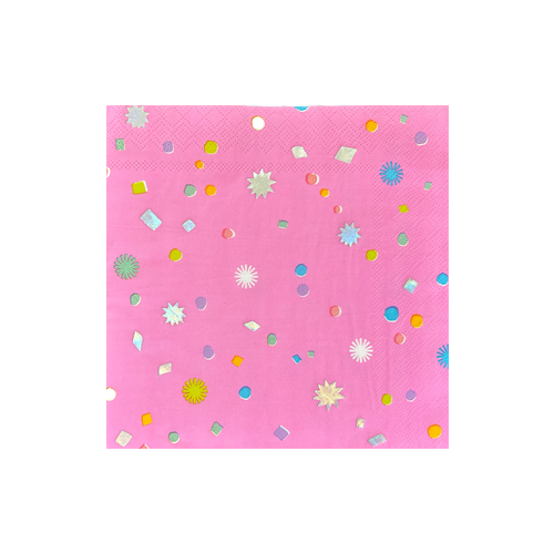 Daydream Society It's A Birthday Confetti Large Napkins In Assorted Pre-pack
